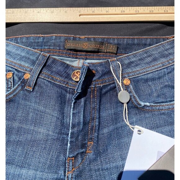 Dylan George Ella Capri Wash Women's Jeans 27 NWT - Picture 5 of 6
